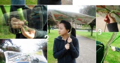 składany parasol
