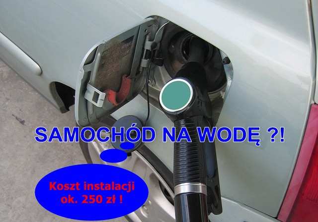 tankowanie samochodu
