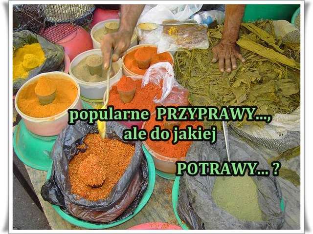 przyprawy