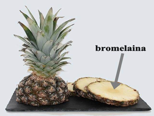 Przekrojony ananas