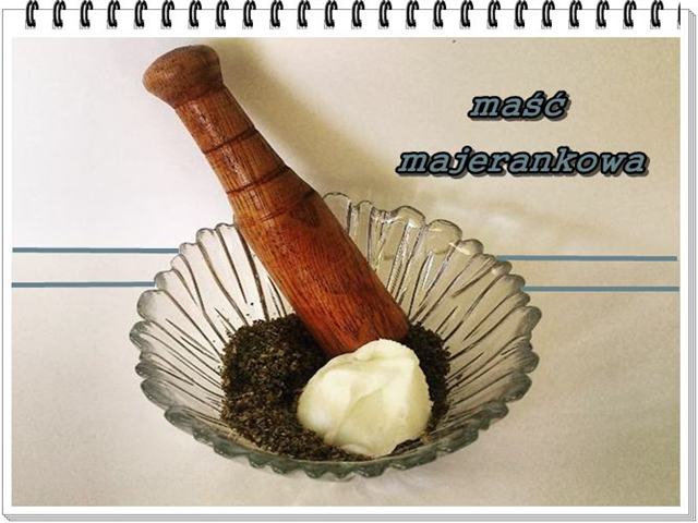 majeranek w misce
